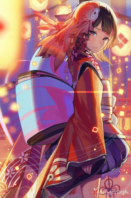阴阳师手游萝莉神乐壁纸美图鉴赏594