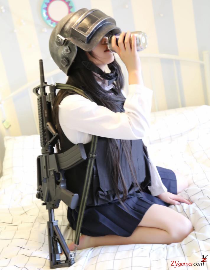 绝地求生美女真人吃鸡装扮CosPlay美图846
