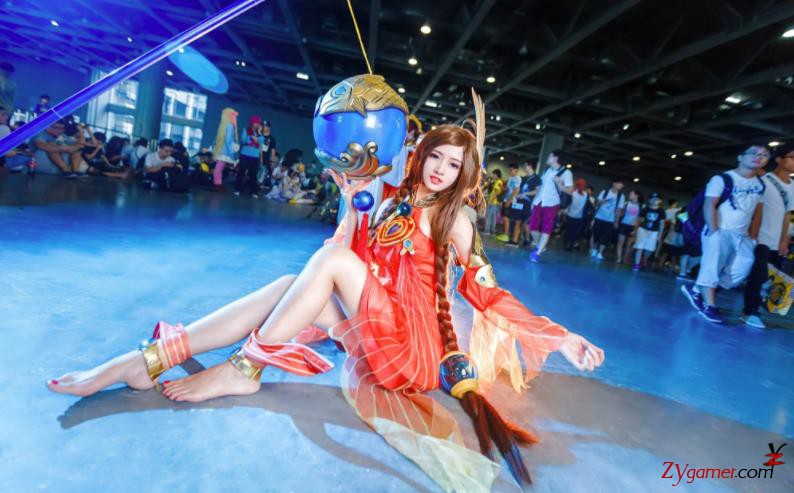 王者荣耀美女玩家COS大乔很美很仙517