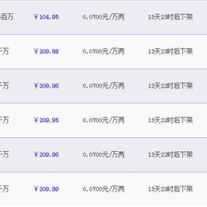 梦幻西游金价大幅下跌的原因，策划难辞其咎